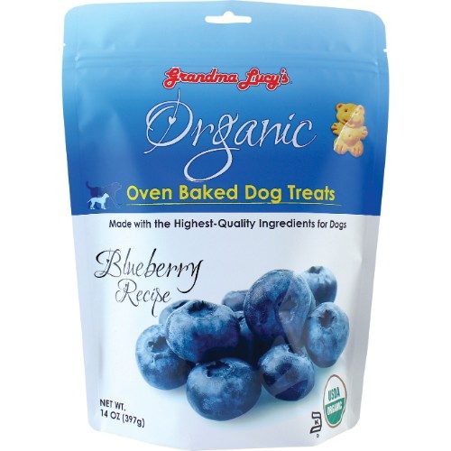 Grandma Lucy’s Organic Oven-Baked Blueberry Dog Treats 14oz