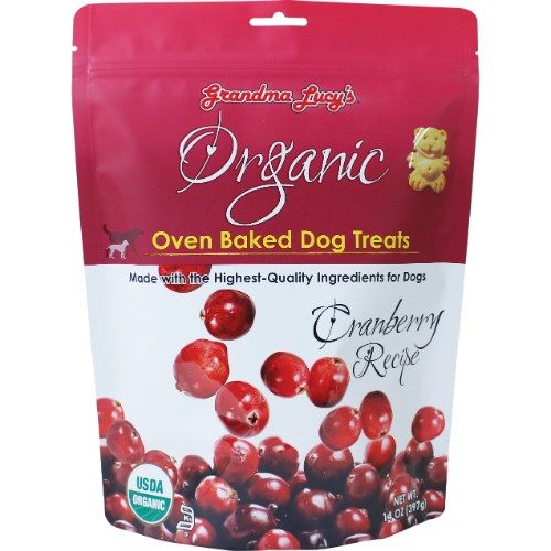 Grandma Lucy’s Organic Oven-Baked Cranberry Dog Treats 14oz