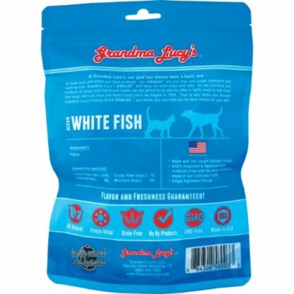 Grandma Lucy’s Singles Freeze-Dried Pollock Treats 1.5oz - Image 2