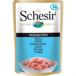 Schesir Tuna Cat Food Pouches (50G)