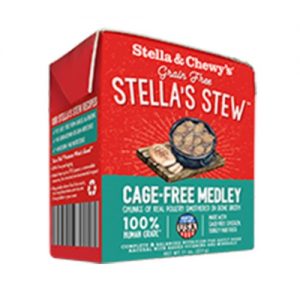 Stella & Chewy’s Cage-Free Medley Stew (Chicken, Turkey & Duck)