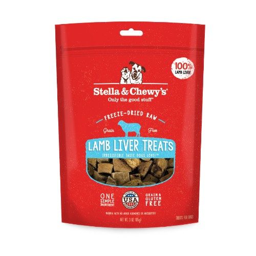 Stella & Chewy's Freeze Dried Raw Lamb Liver Dog Treats