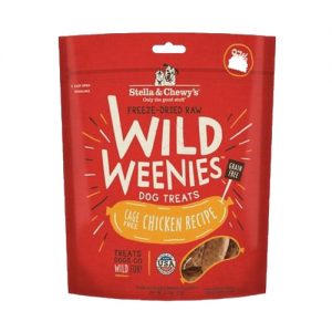 Stella & Chewy’s Wild Weenies Freeze Dried Dog Treat (Cage-free Chicken Recipe)