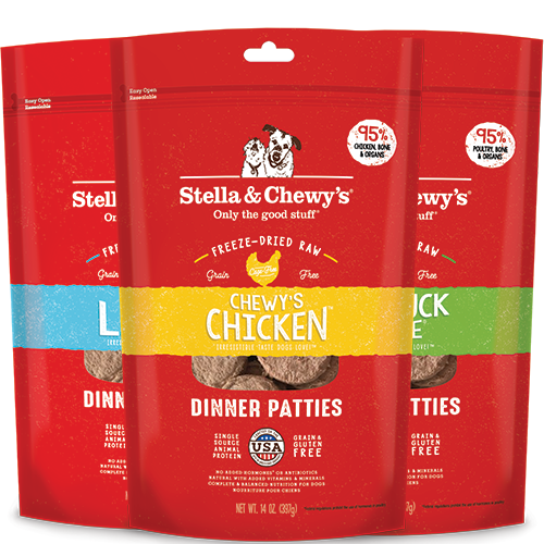 [MIX N MATCH] Stella & Chewy's Classic Dinner Patties Freeze-Dried Dog Food, 14oz