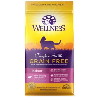 Wellness Complete Health Grain Free Indoor Salmon & Herring Dry Cat Food
