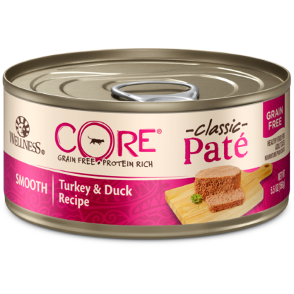 Wellness Core Pâté Turkey & Duck Canned Cat Food156g