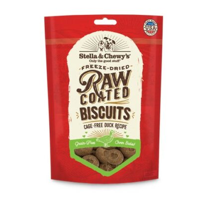 Stella & Chewy's Raw Coated Biscuit Treat (Cage-free Duck Recipe)