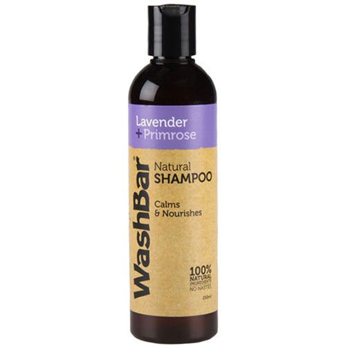 WashBar Lavender + Primrose 100% Natural Shampoo
