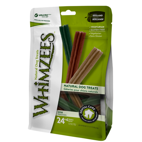 Whimzees Natural Dog Chews Value Bag - Stix (3 Sizes)