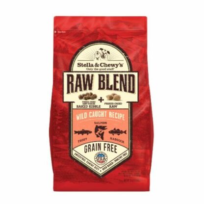 Stella & Chewy's Freeze Dried Raw Blend Wild Caught Trout, Salmon & Haddock Dry Dog Food