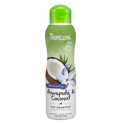 Tropiclean Awapuhi & Coconut Pet Whitening Shampoo (2 Sizes)