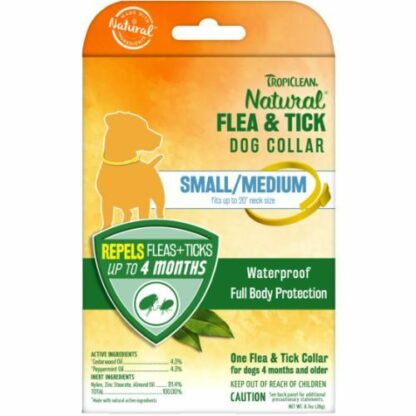 Tropiclean Natural Flea & Tick Collar For Small Dogs