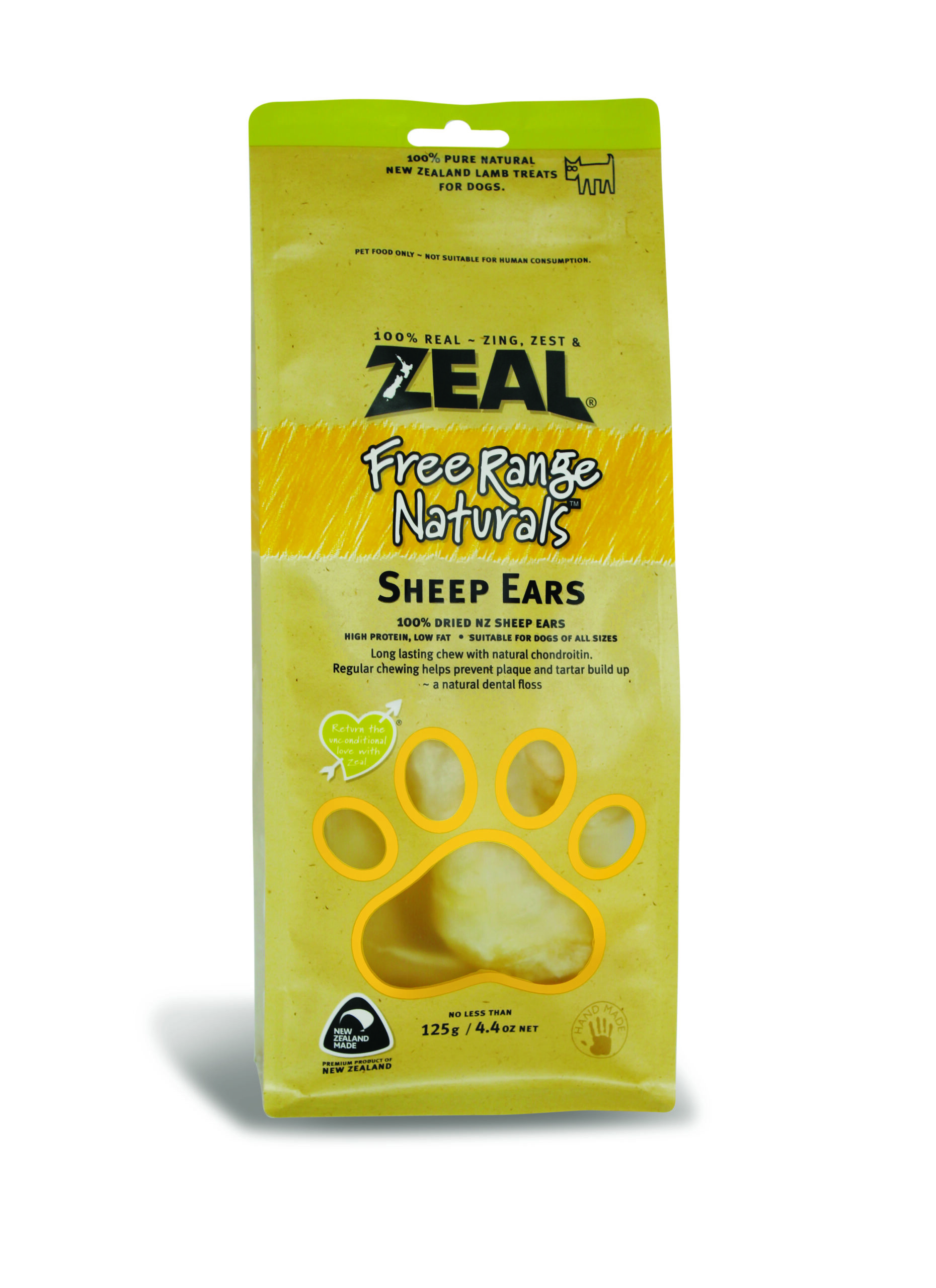 Zeal Dried Free Range Sheep Ears - Image 2