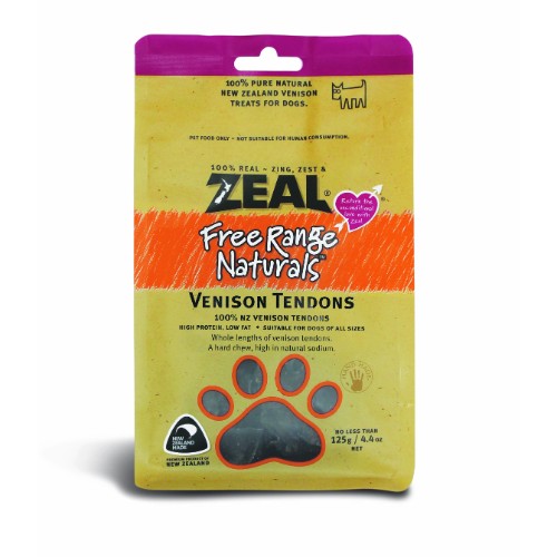 Zeal Dried Free Range Venison Tendons