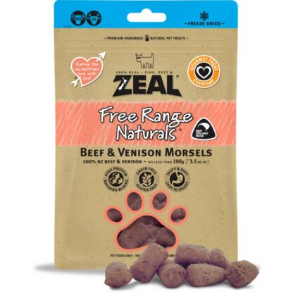 Zeal Free Range Beef & Venison Morsels