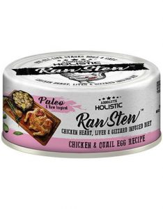 Absolute Holistic Rawstew Chicken & Quail Egg Wet Food for Dogs & Cats 80g