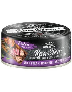 Absolute Holistic Rawstew Wild Tuna & Lobster Wet Food for Dogs & Cats 80gx 24 cans