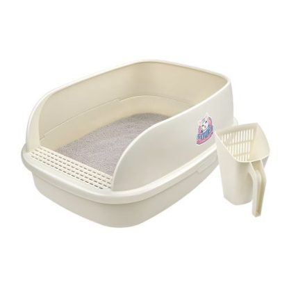 CATIDEA Big Bread XL Litter Box in Cream