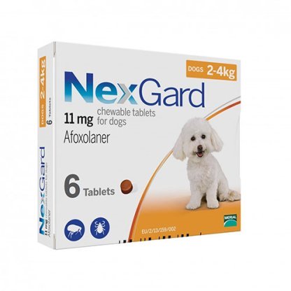 NexGard® Chewies For Small Dogs 2kg to 4kg - Image 2