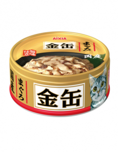 [24 Cans] Aixia Kin-Can Mini Tuna Canned Cat Food 70g*24