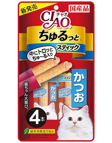 Ciao Churutto Katsuo Cat Treat 28g (4 pieces)