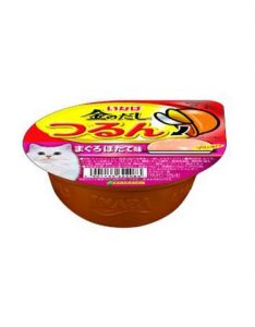 Ciao Tsurun Cup Tuna With Scallop Flavor Pudding Cat Wet Food 65G