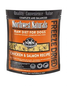 Northwest Naturals Chicken & Salmon Freeze Dried Raw Diet Dog Nuggets 12oz