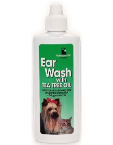 PPP Ear Wash with Tea Tree Oil For Pets 4oz (118ml)