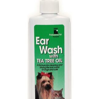 PPP Ear Wash with Tea Tree Oil For Pets 4oz (118ml)
