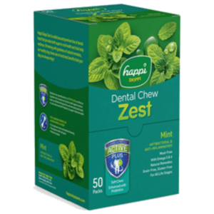 Happi Skippi Dental Chew Zest Mint 4”