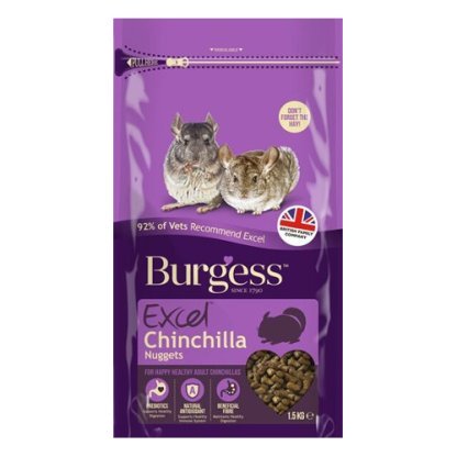 Burgess Chinchilla Food, 1.5kg - Image 2