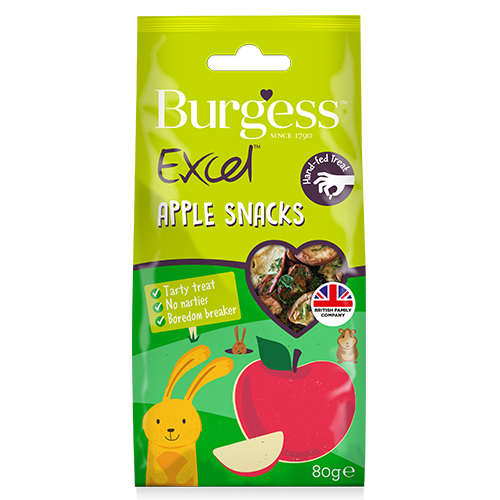 Burgess Excel Nature Apple Snacks, 80g - Image 2