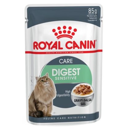 Royal Canin Digest Sensitive in Gravy Wet Cat Pouches, 85g