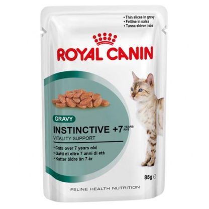Royal Canin Instinctive +7 in Gravy Wet Cat Pouches, 85g