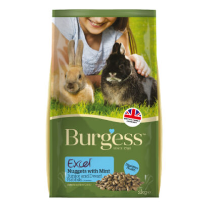 Burgess Junior and Dwarf Rabbit Food, 1.5kg