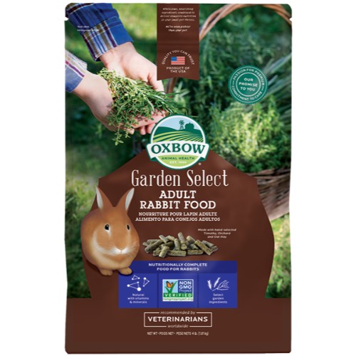 Oxbow Garden Select Adult Rabbit Food, 4lb