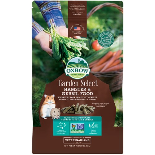 Oxbow Garden Select Hamster & Gerbil Food, 1.5lb