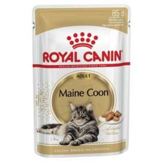 Royal Canin Adult Maine Coon in Gravy Wet Cat Pouches, 85g