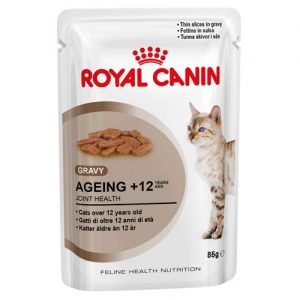 Royal Canin Ageing +12 in Gravy Wet Cat Pouches, 85g