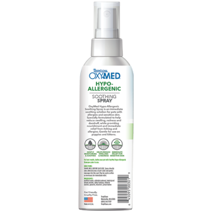 Tropiclean OxyMed Hypoallergenic Spot Treatment Spray for Cats & Dogs 8oz - Image 2