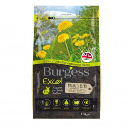 Burgess Excel Natures Blend Rabbit Food 1.5kg