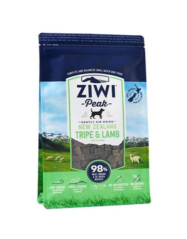 Ziwipeak Tripe & Lamb Air Dried Dog Food (3 Sizes)