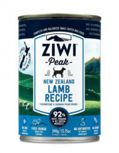 Ziwipeak Lamb Canned Dog Food (390g)