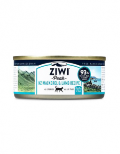 Ziwipeak Mackerel & Lamb Canned Cat Food (2 Sizes)