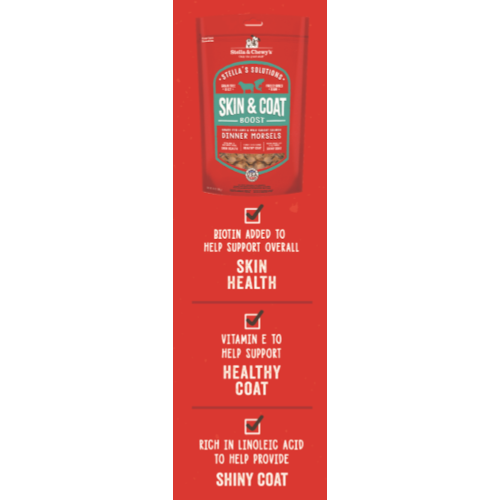 Stella & Chewy Stella Solutions Freeze Dried Lamb & Salmon Dinner Morsels w Skin & Coat (13oz) - Image 3