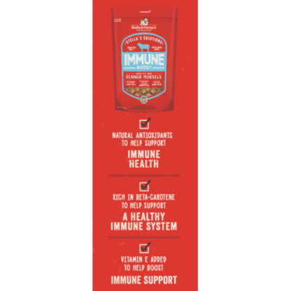 Stella & Chewy’s Stella’s Solutions Immune Boost Freeze Dried Dinner Morsel (13oz) - Image 3