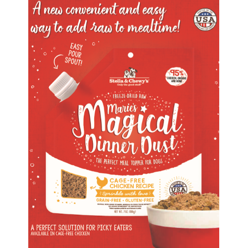Stella & Chewy's Marie's Magical Dinner Dust Freeze-Dried Dog Food Topper 7oz - Image 3