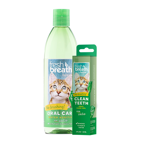 Tropiclean Fresh Breath Cat Set