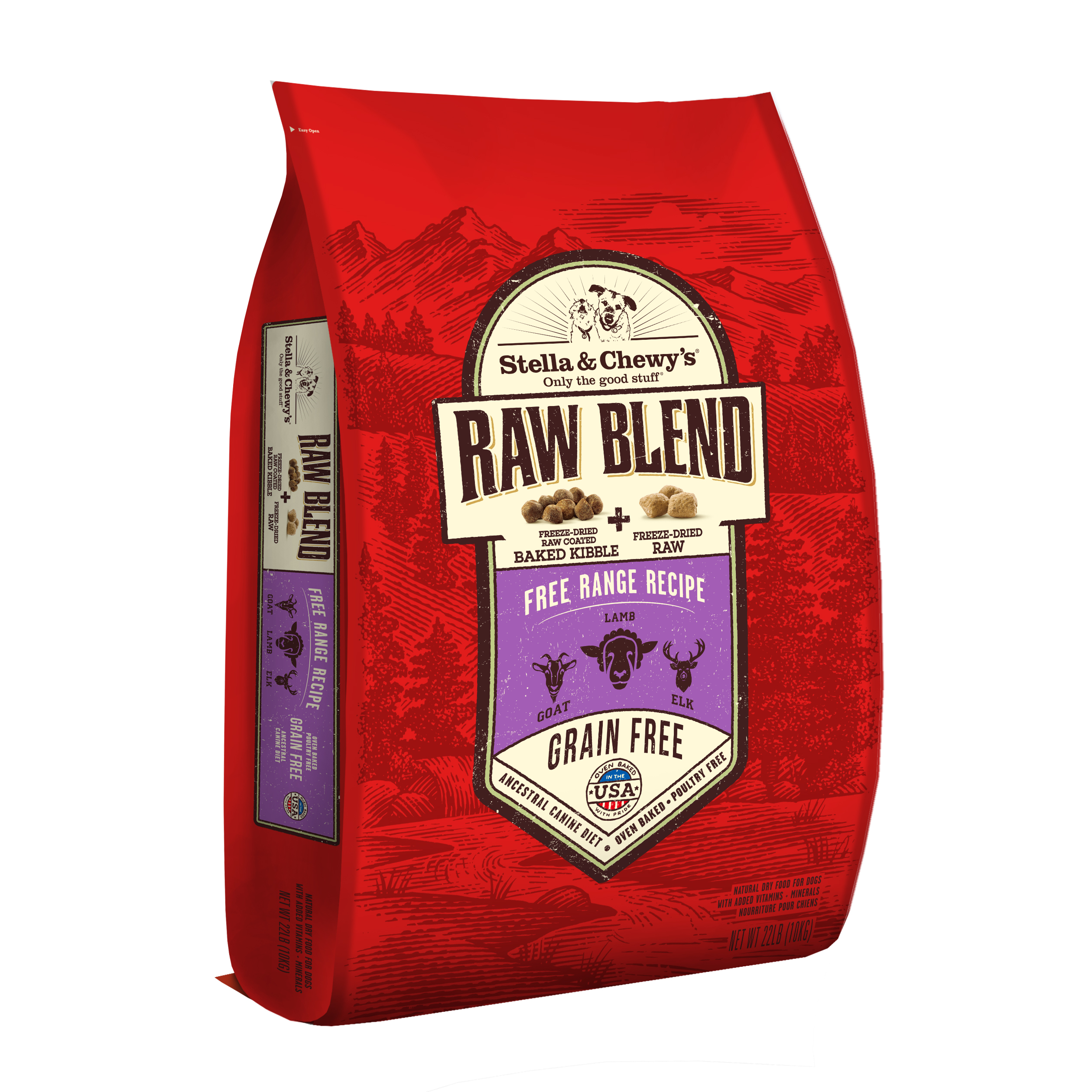 stella and chewys raw blend dog food