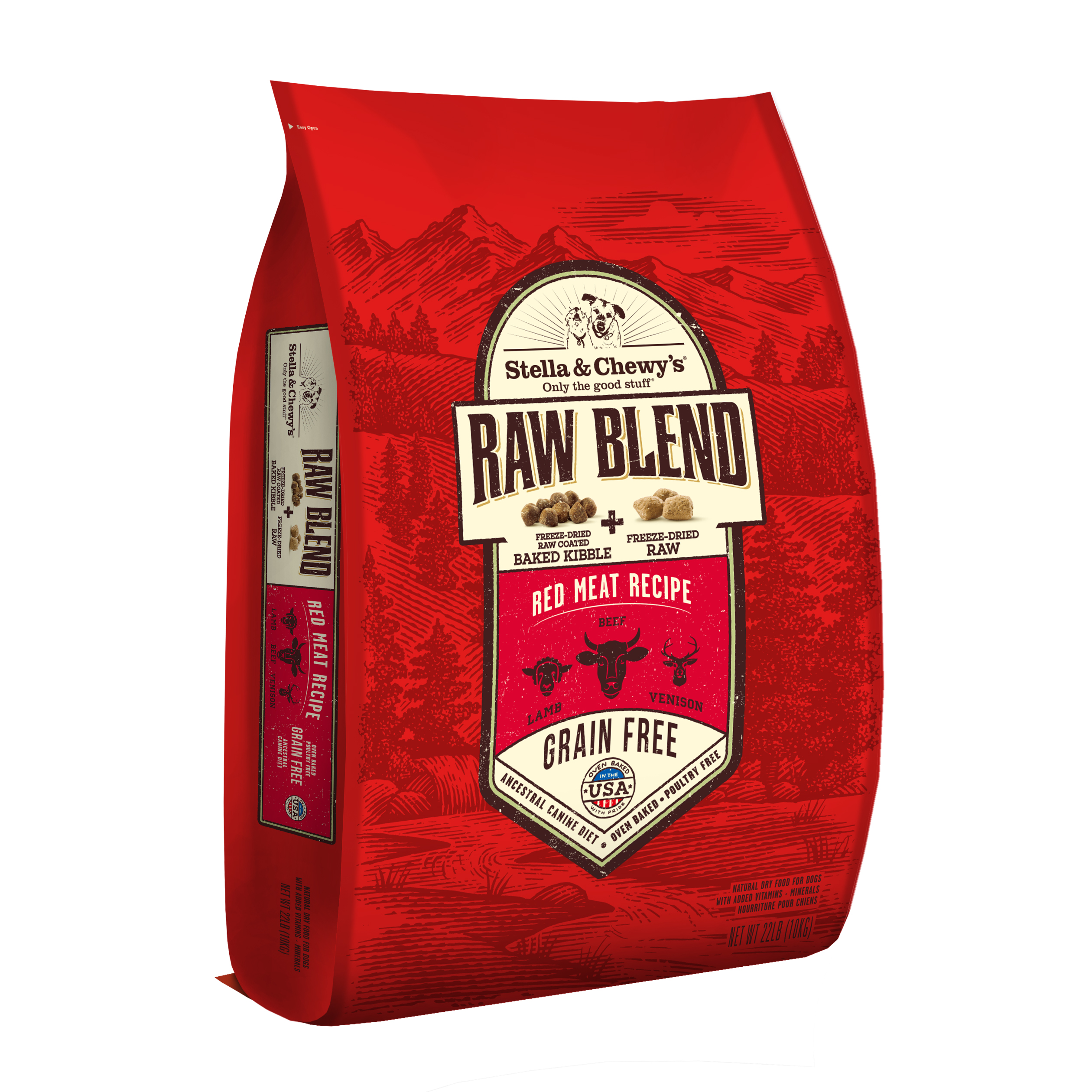 Stella & Chewy's Raw Blend - Red Meat Recipe Dry Dog Food (2 Sizes) - Image 2